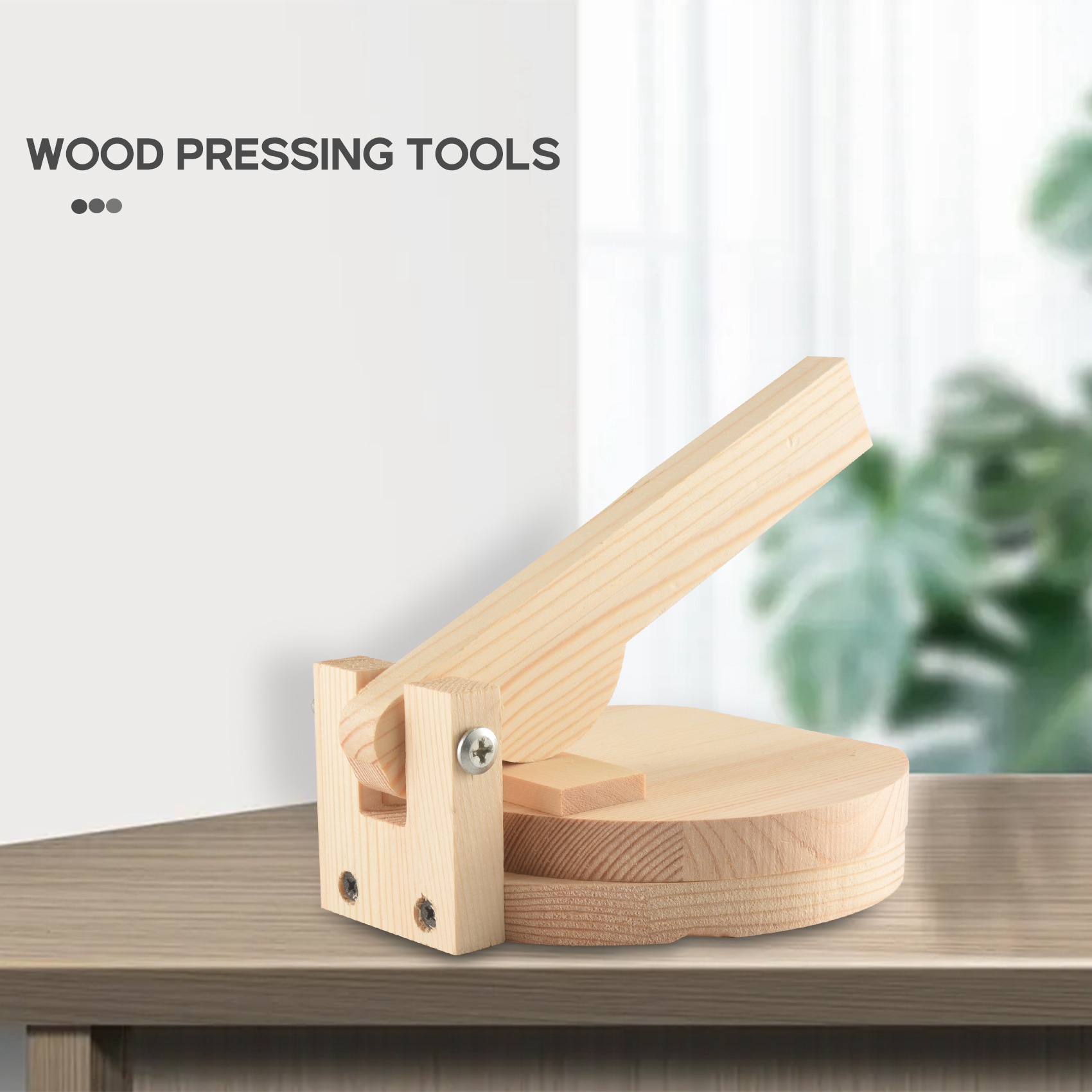 Kitchen Gadgets Roti Maker - The New Wood Tortilla Press Dumpling