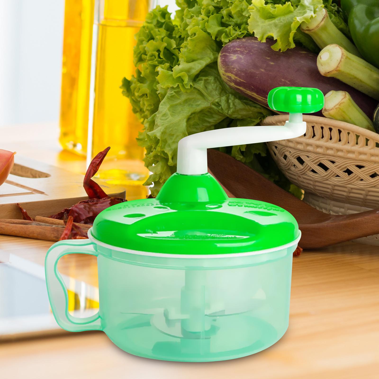 Kitchen Gadgets Vegetable Chopper - Hand Power Food Chopper Durable Convenient