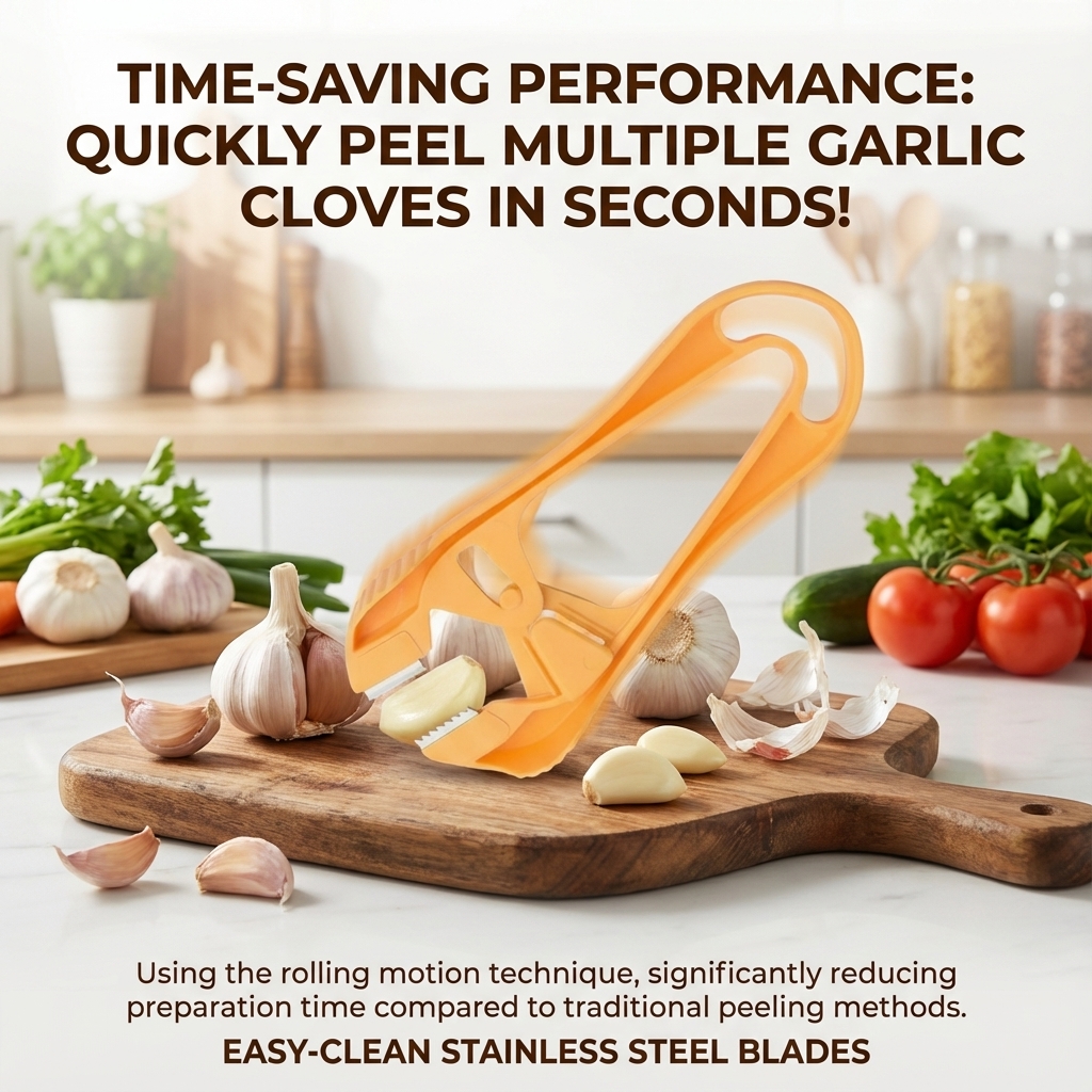 Stainless Steel Garlic Peeler  - огляд і ціна Kitchen Gadgets To Have