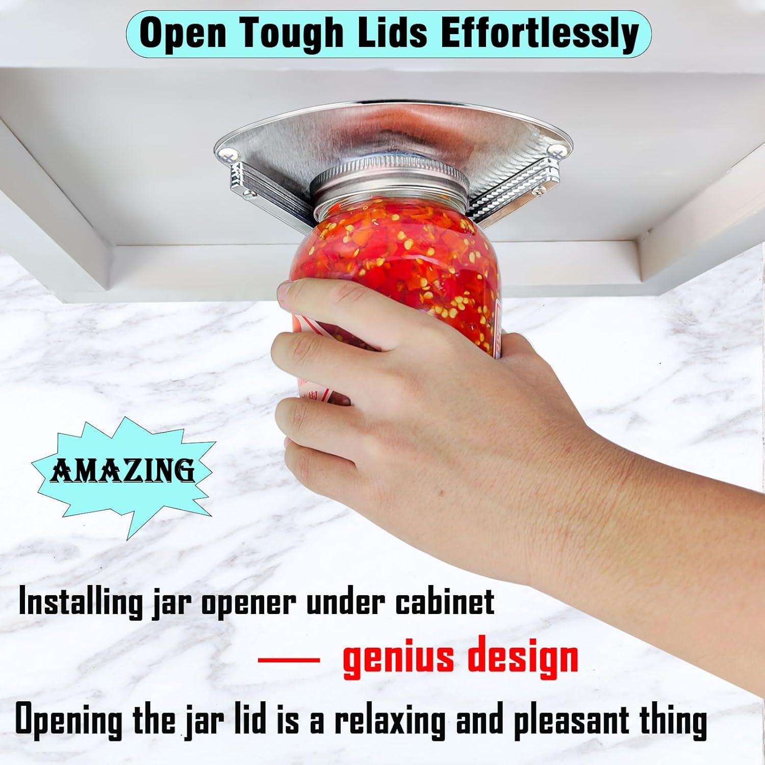 Stainless Steel Jar Opener for - огляд і ціна Kitchen Gadgets Kitchen