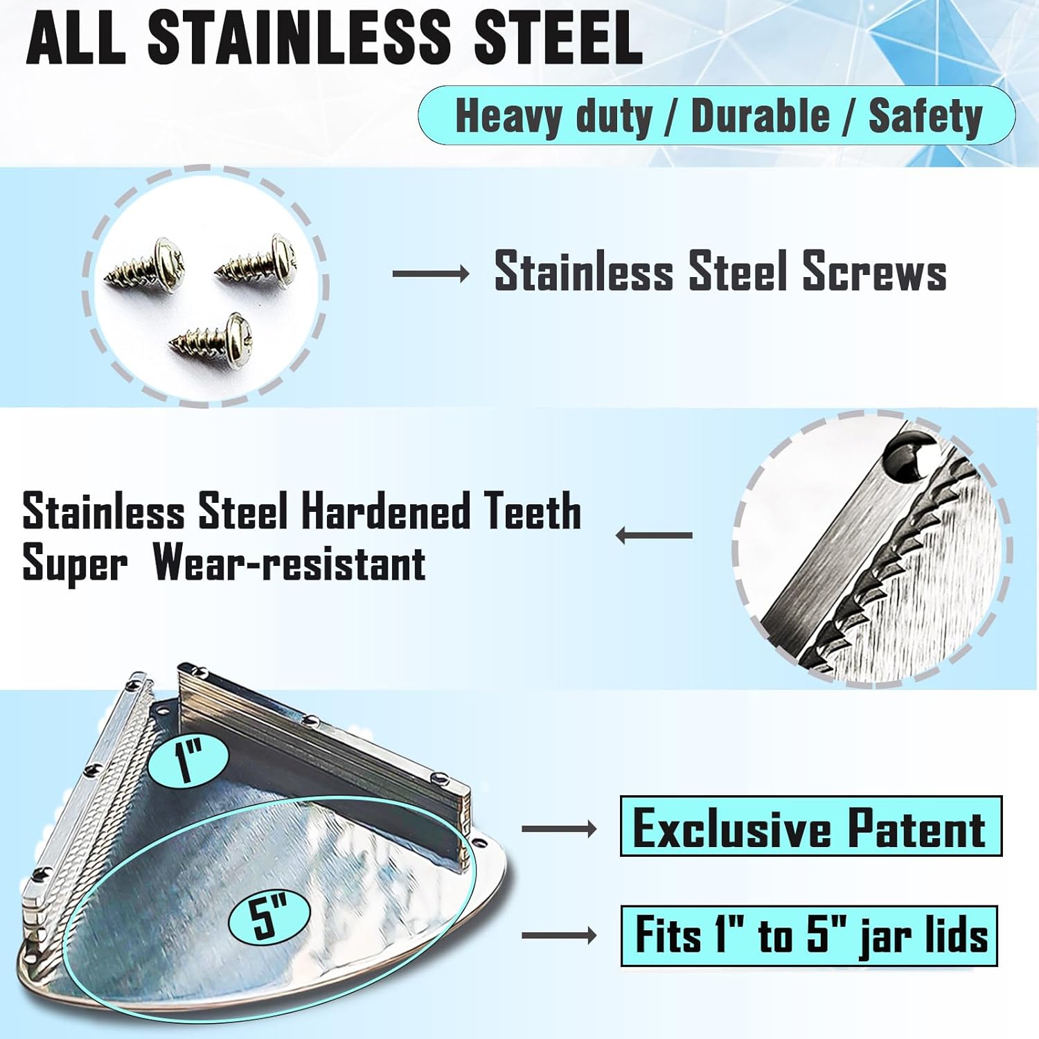 Stainless Steel Jar Opener for - огляд і ціна Kitchen Gadgets Kitchen