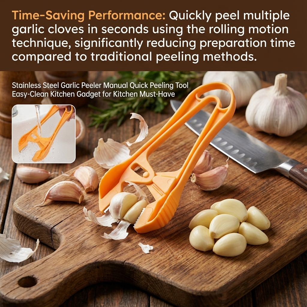 Stainless Steel Garlic Peeler  - огляд і ціна Kitchen Gadgets To Have