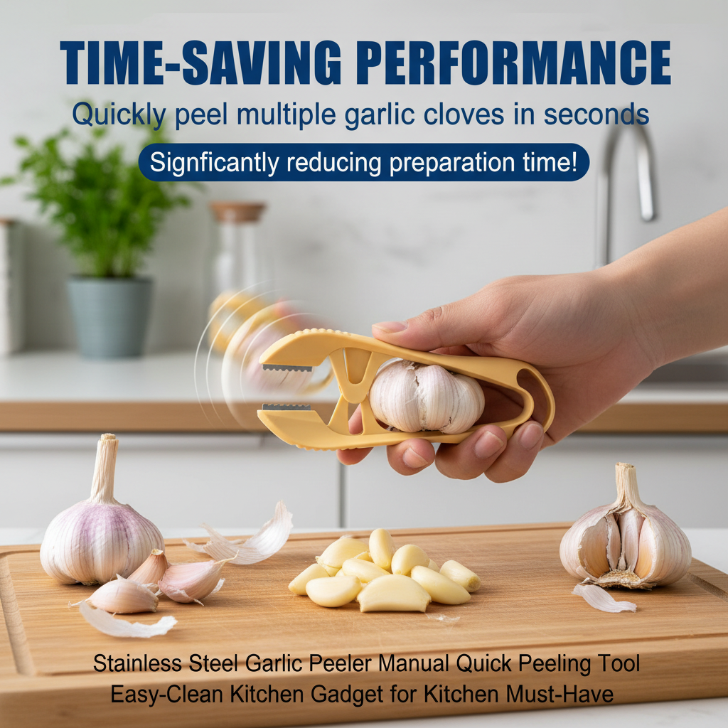 Stainless Steel Garlic Peeler  - огляд і ціна Kitchen Gadgets To Have