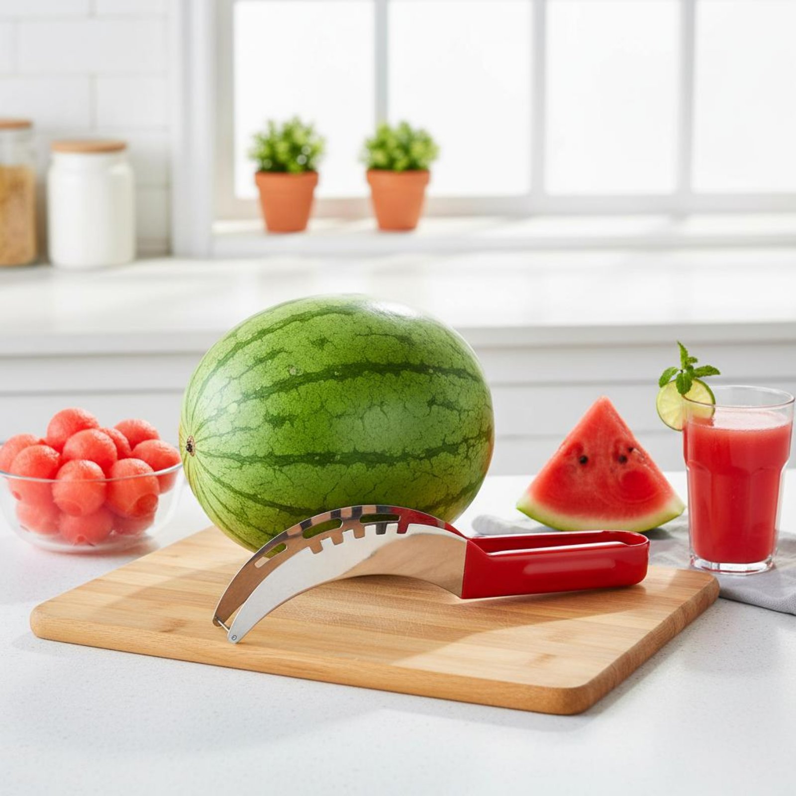Watermelon Cube Cutter Food Gr - огляд і ціна Kitchen Gadgets Kitchen