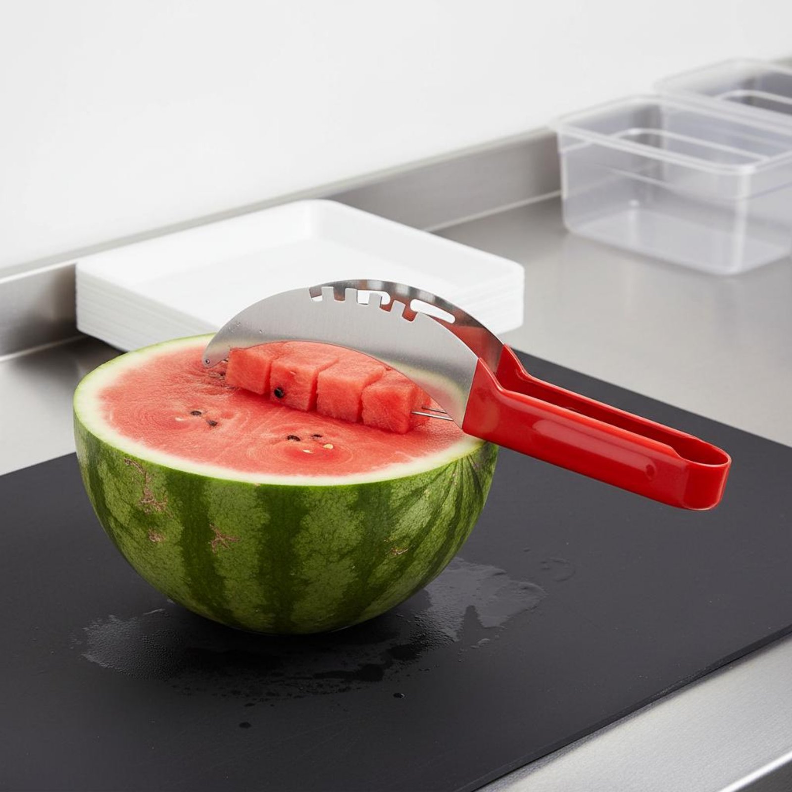 Watermelon Cube Cutter Food Gr - огляд і ціна Kitchen Gadgets Kitchen