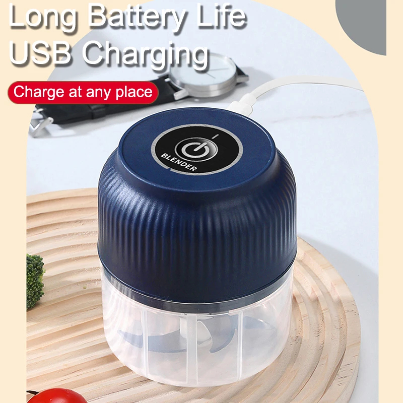 New 250ml Mini Wireless USB Re - огляд і ціна Kitchen Gadgets Vegetable Chopper