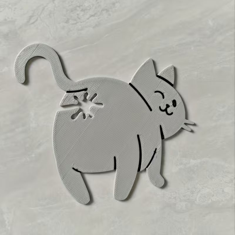 Cat Butt Bread Clip - 3D Print - огляд і ціна Kitchen Gadgets To Have