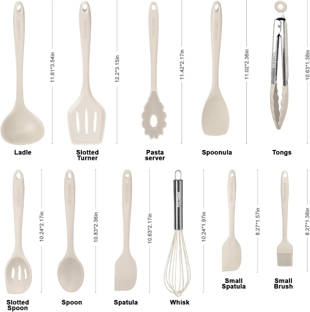 11-Piece Silicone Kitchen Uten - огляд і ціна Kitchen Gadgets And Utensils