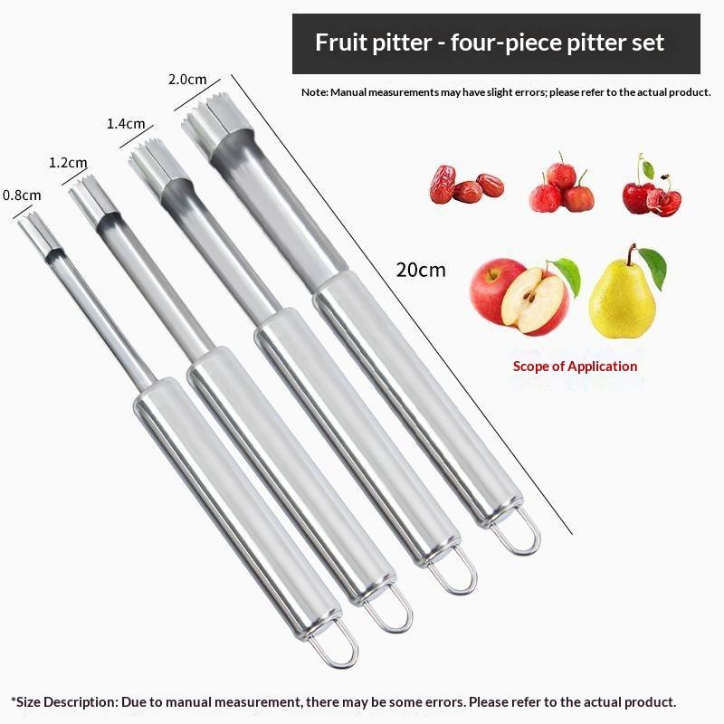 4pcs Fruit Core Remover Cutter - огляд і ціна Kitchen Gadgets Kitchen