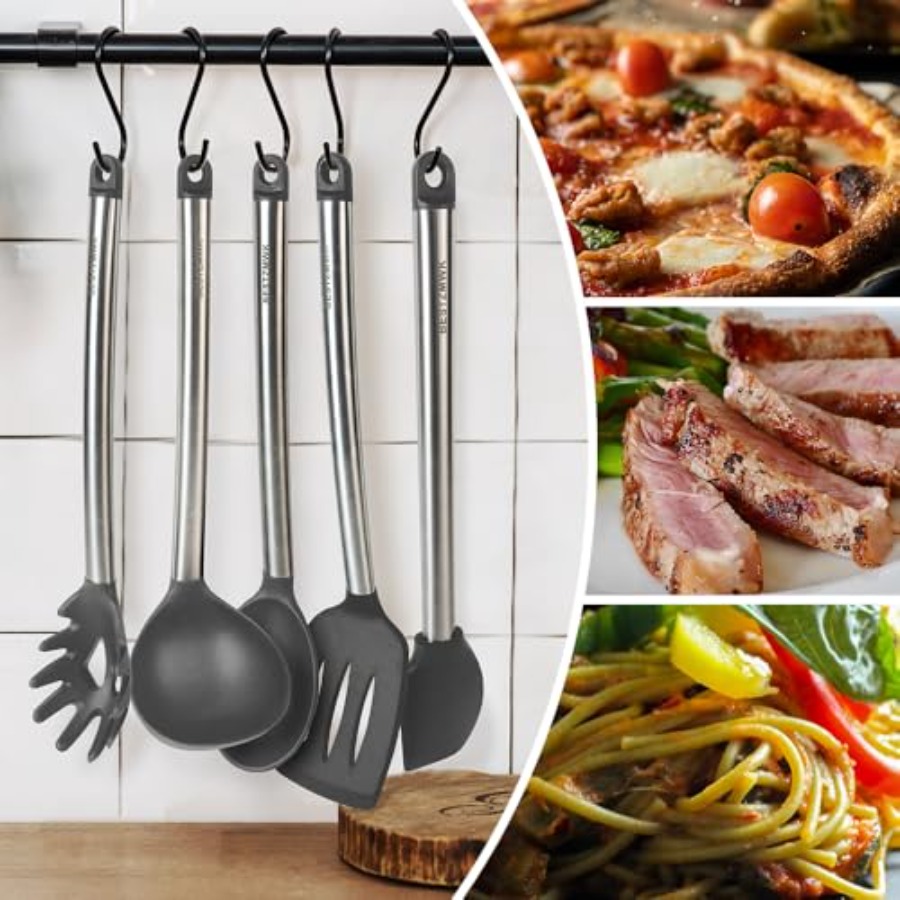 Kitchen Utensil Set-Silicone C - огляд і ціна Kitchen Gadgets And Utensils