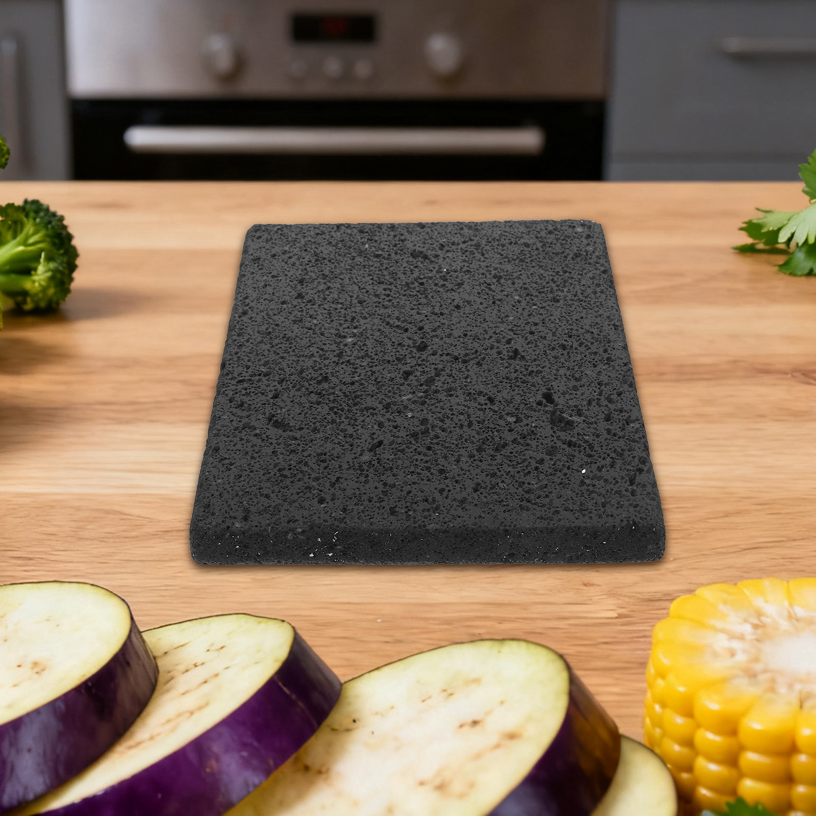 20x15cm Volcanic Rock Grilling - огляд і ціна Pizza Stone Baking