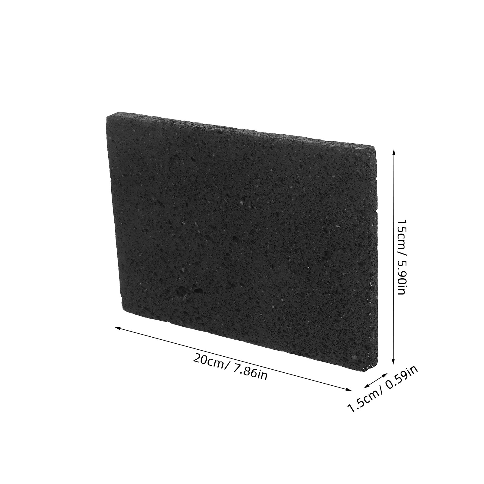 20x15cm Volcanic Rock Grilling - огляд і ціна Pizza Stone Baking