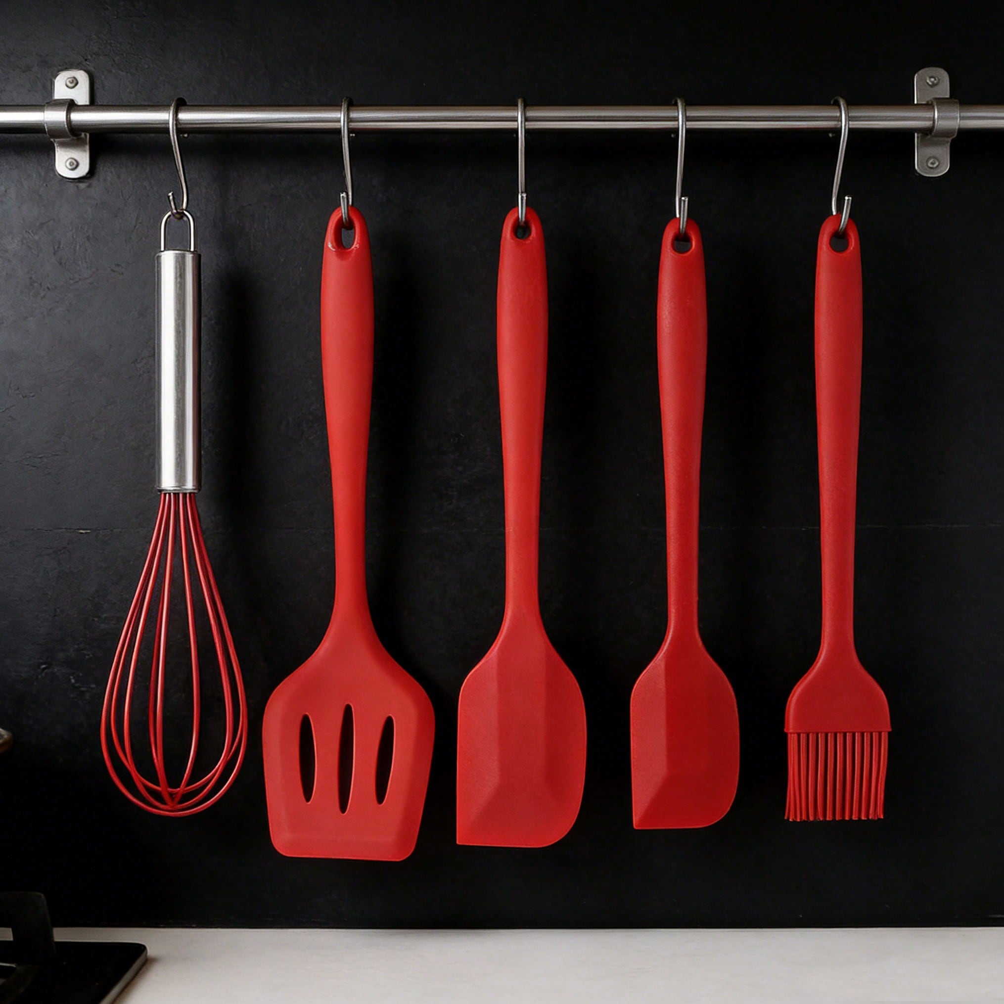 Silicone Cooking Utensils Set, - огляд і ціна Kitchen Gadgets And Utensils