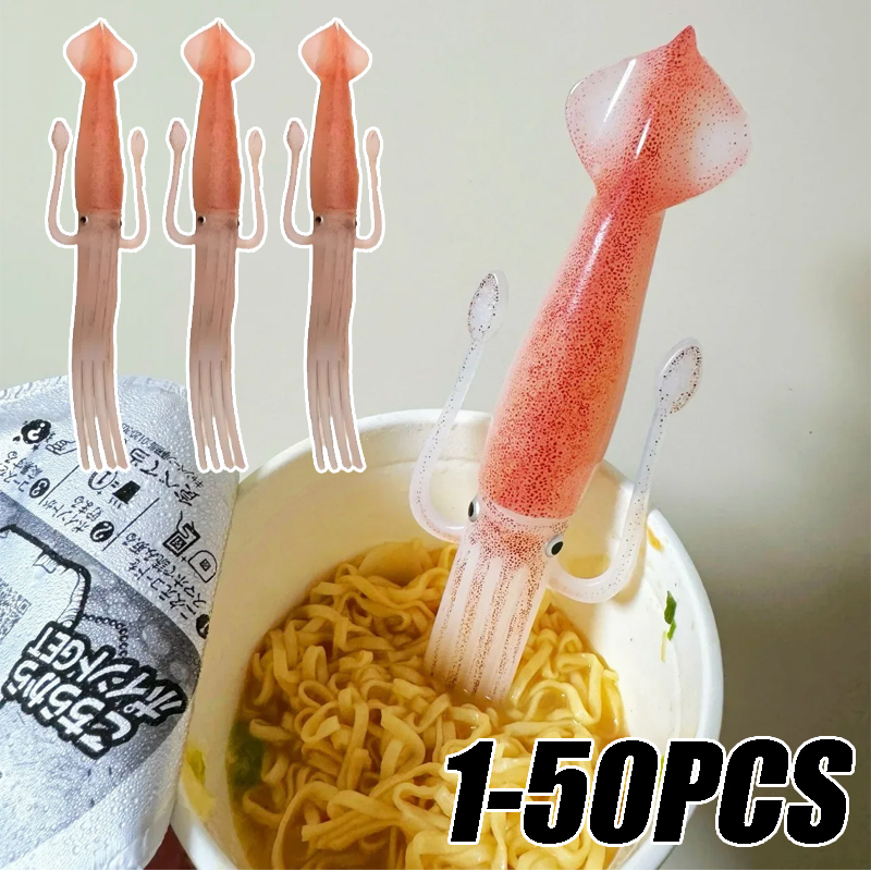 1-50PCS Octopus Themed Food Fo - огляд і ціна Kitchen Gadgets And Utensils