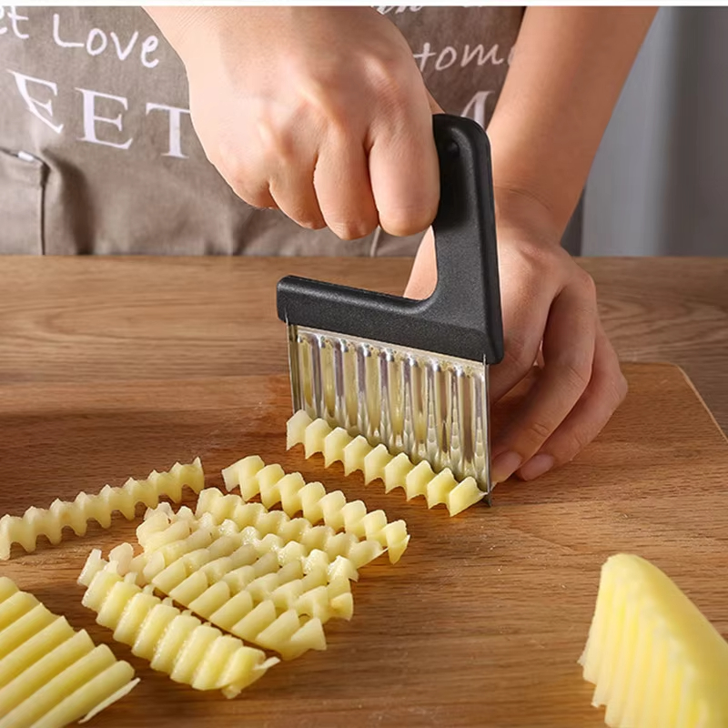 Stainless Steel Potato Chip Sl - огляд і ціна Kitchen Gadgets Vegetable Chopper
