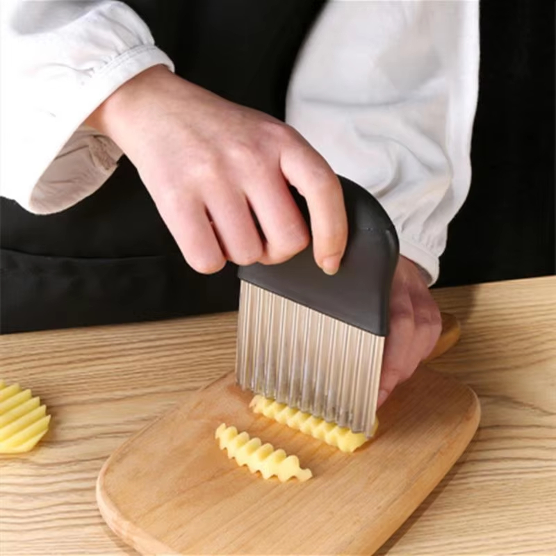 Stainless Steel Potato Chip Sl - огляд і ціна Kitchen Gadgets Vegetable Chopper